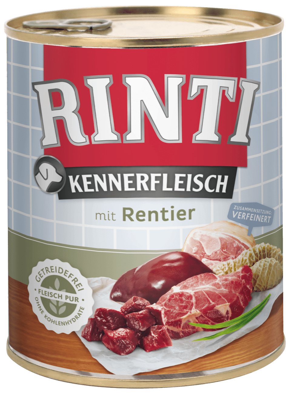 Konzerva Rinti Kennerfleisch sob 800g