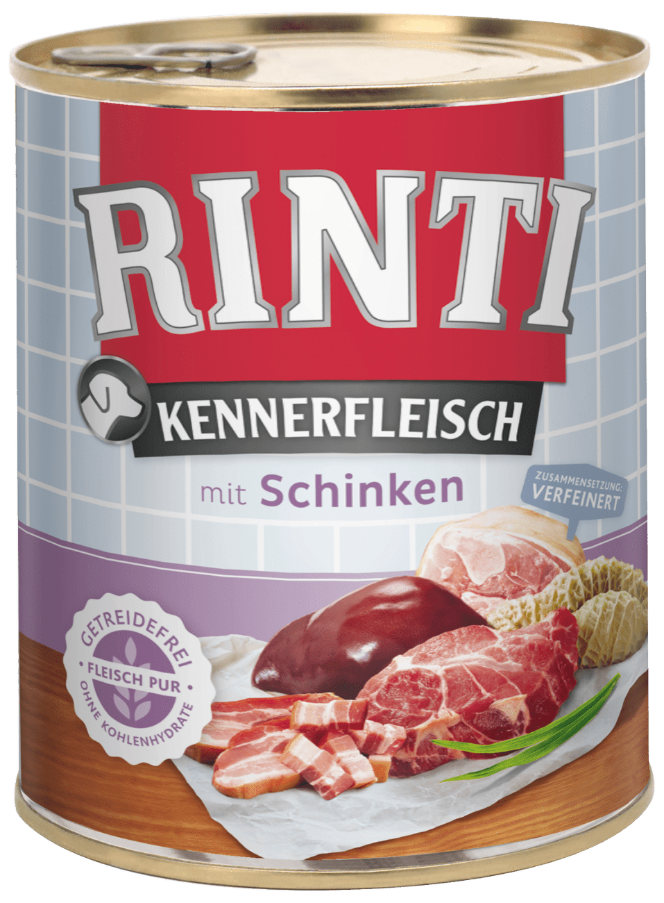 Konzerva Rinti Kennerfleisch šunka 800g