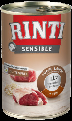 Konzerva Rinti Sensible jehně + rýže 400g