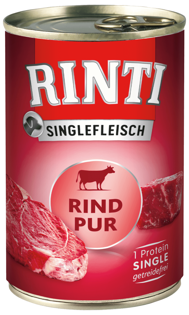 Konzerva Rinti Sensible Pur hovězí 400g