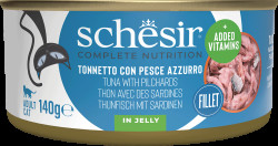 Konzerva SCHESIR tuňák a sardinky v želé 140g