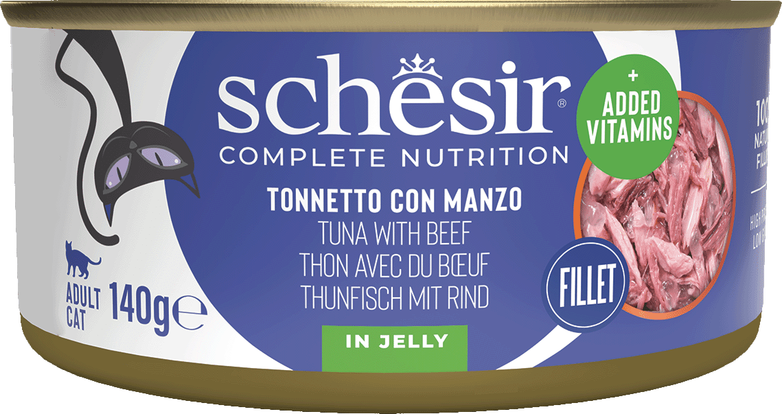 Konzerva SCHESIR tuňák+hovězí v želé 140g