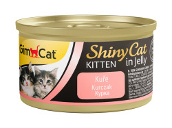 Konzerva ShinyCat Kitten kuře 70 g