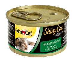 Konzerva ShinyCat kuře, jehně 70 g
