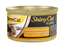 Konzerva ShinyCat tuňák, kreveta, maltóza 70 g
