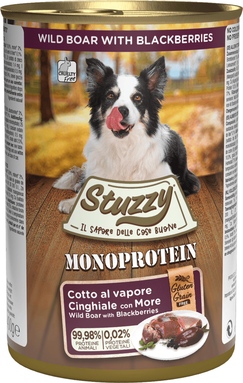 Konzerva Stuzzy Monoprotein divočák 400g