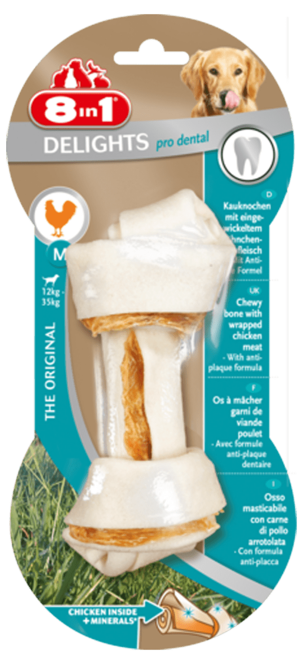 Kost 8in1 Dental Delights žvýkací M