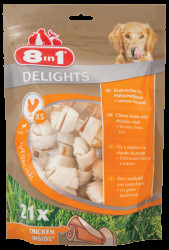 Kosti 8in1 Delights žvýkací XS bag 21ks