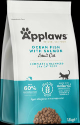 Krmivo Applaws Dry Cat mořské ryby, losos 1.8kg