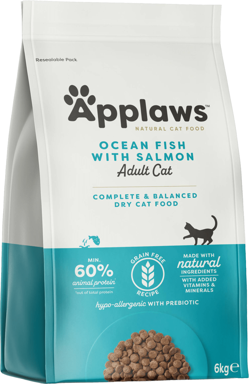 Krmivo Applaws Dry Cat mořské ryby, losos 6kg