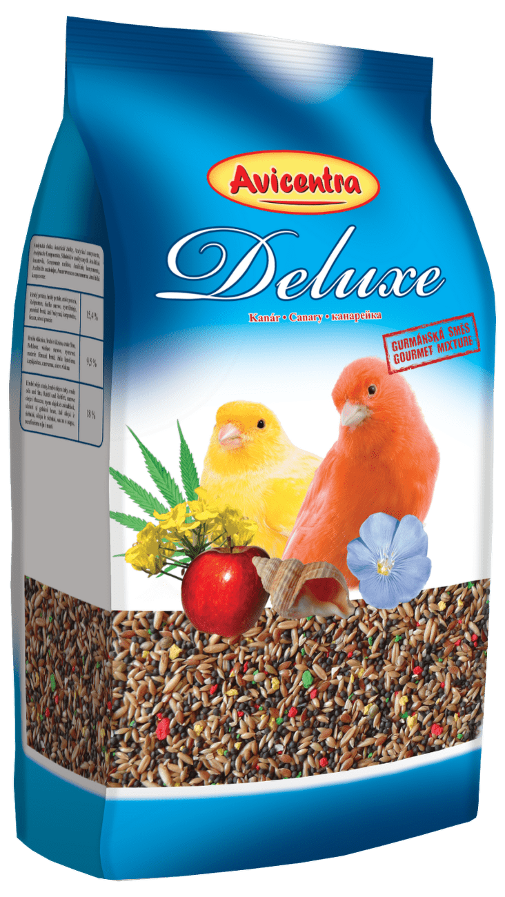 Krmivo AVICENTRA delux pro kanáry 500g