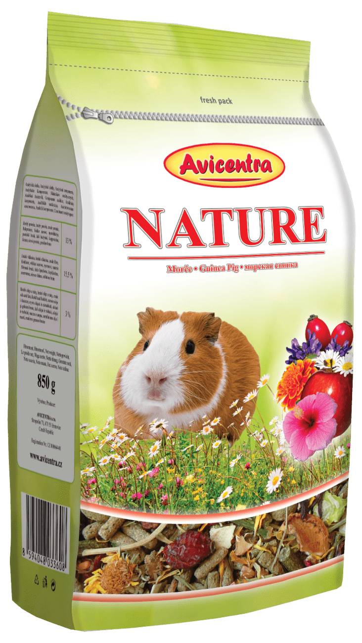 Krmivo AVICENTRA premium pro morčata 850g