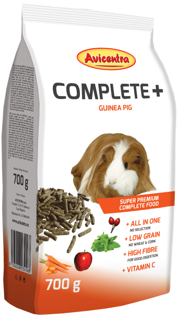 Krmivo Avicentra pro morčata Complete+ 700 g