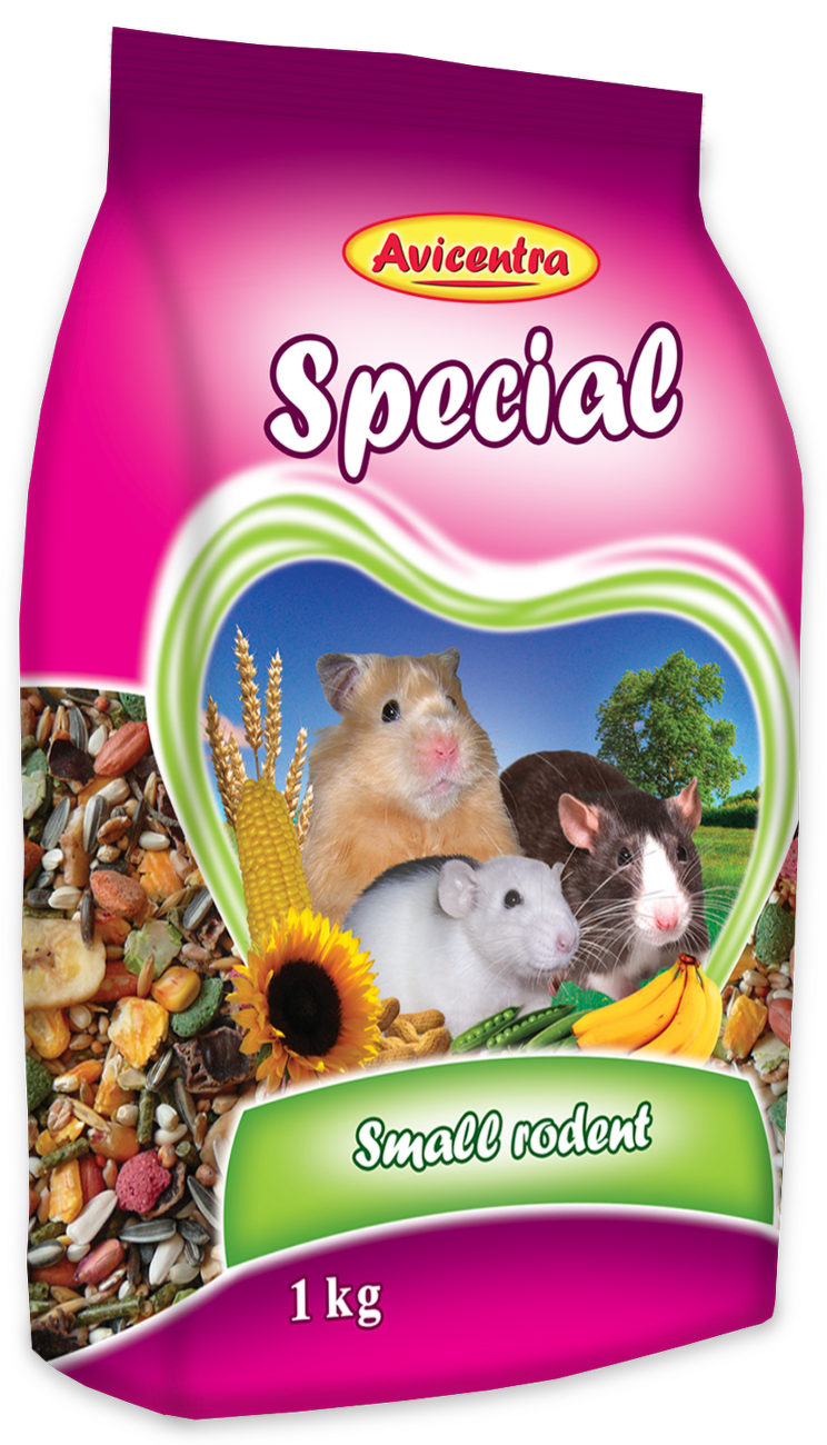 Krmivo AVICENTRA speciál pro malé hlodavce 500g