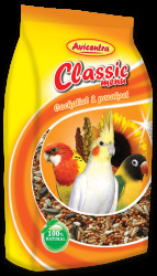Krmivo AVICENTRA standard pro malé papoušky 1kg