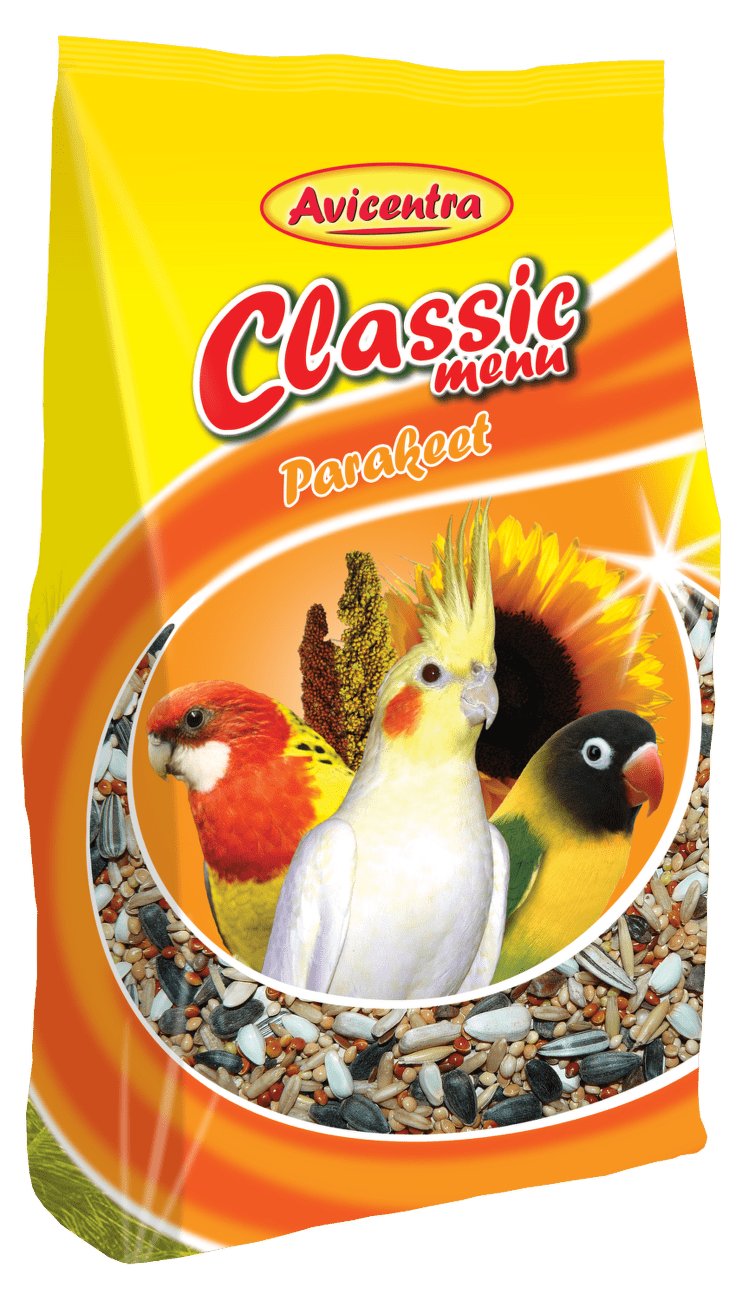 Krmivo AVICENTRA Standard pro malé papoušky 500g