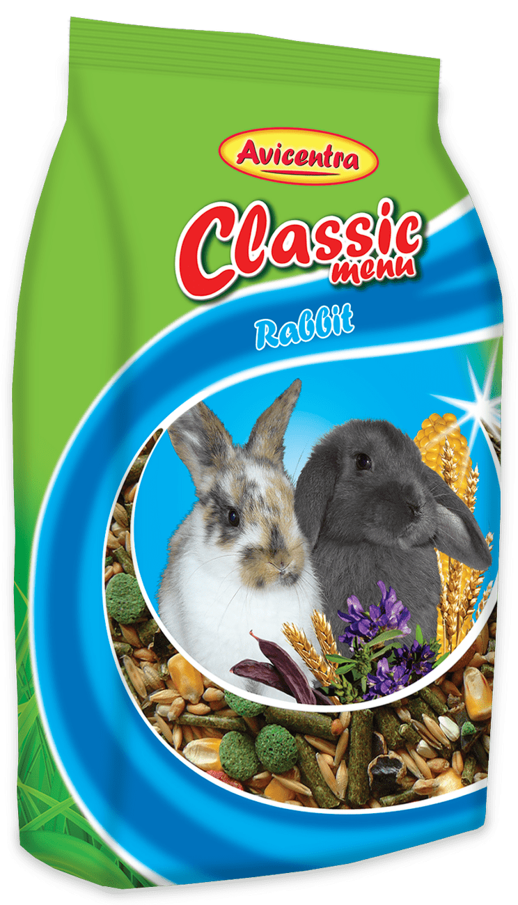 Krmivo AVICENTRA standart pro králíky 1kg