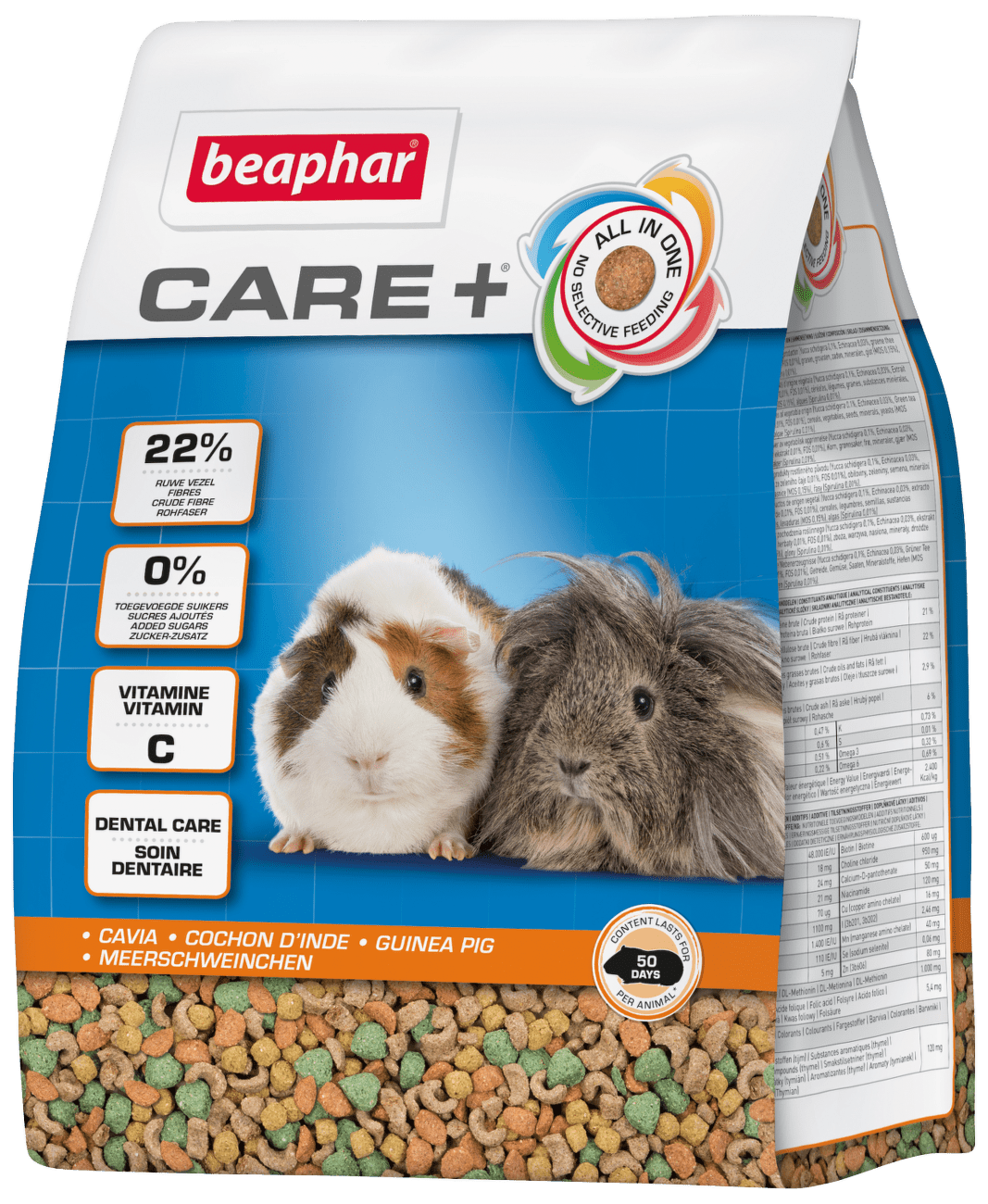 Krmivo Beaphar CARE+ Morče 1,5 kg