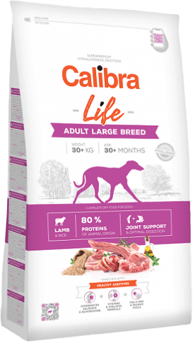 Krmivo Calibra Dog Life Adult Large Breed Lamb 12 kg