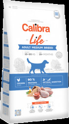 Krmivo Calibra Dog Life Adult Medium Breed Chicken 12 kg