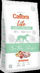 Krmivo Calibra Dog Life Junior Large Breed Chicken 12 kg