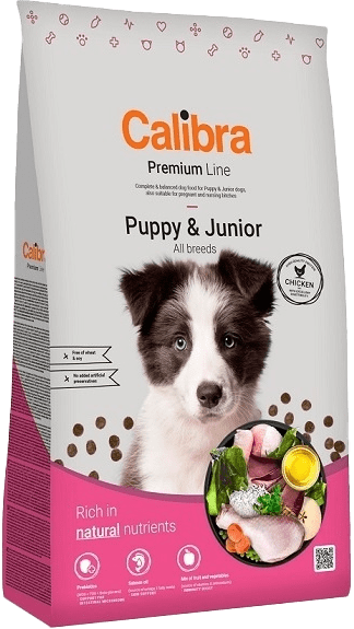 Krmivo Calibra Dog Premium Line Puppy & Junior 12 kg