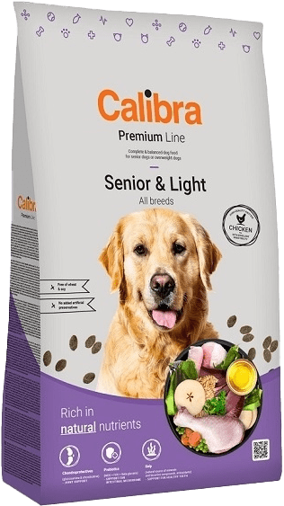 Krmivo Calibra Premium Line Senior & Light 3 kg