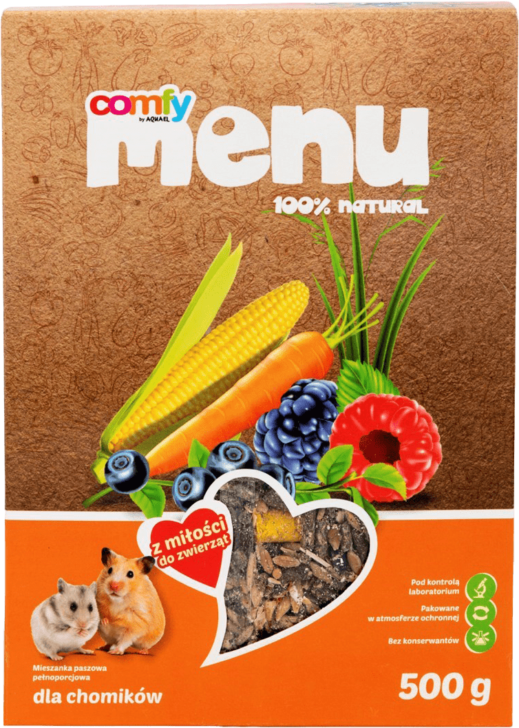 Krmivo Comfy Menu křeček 500g