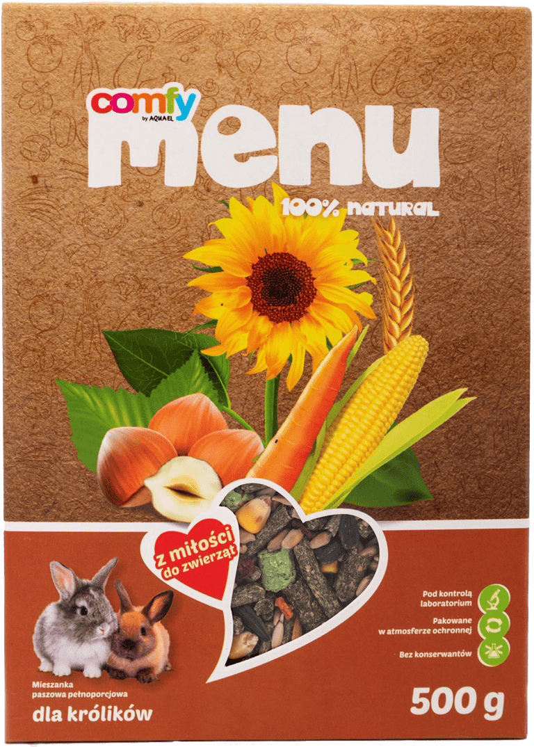 Krmivo Comfy Menu pro králíky 500g