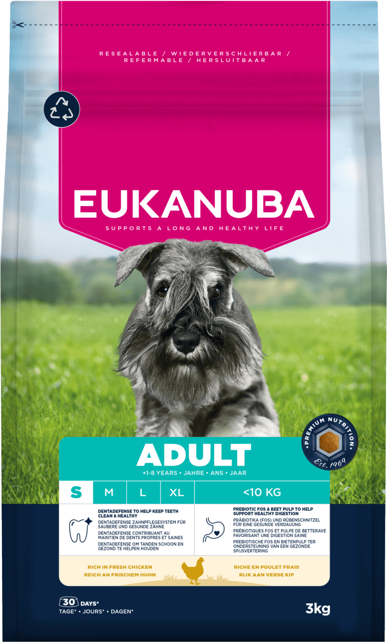 Krmivo Eukanuba Adult Small s kuřecím 3kg