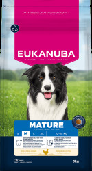 Krmivo Eukanuba Mature Medium s kuřecím 3kg