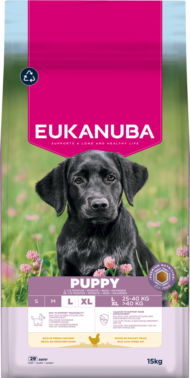 Krmivo Eukanuba Puppy Large s kuřecím 15kg