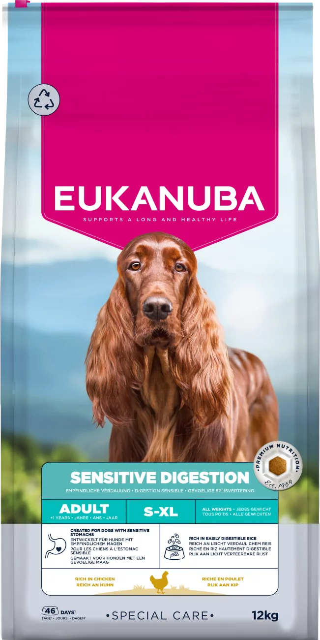 Krmivo Eukanuba Special Care Adult Sensitive Digestion 12 kg