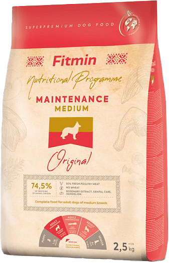 Krmivo Fitmin Adult Medium Maintenance 2,5 kg