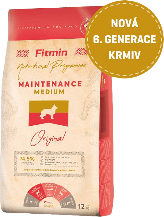 Krmivo Fitmin Adult Medium Maintenance Poultry 12 kg