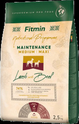 Krmivo Fitmin Adult Medium Maxi Maintenance Lamb with Beef 2,5 kg