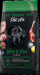 Krmivo Fitmin For Life Adult Lamb & Rice 12 kg