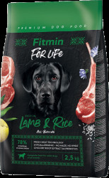Krmivo Fitmin For Life Adult Lamb & Rice 2,5 kg