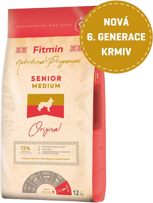 Krmivo Fitmin Medium Senior Poultry 12 kg