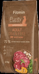 Krmivo Fitmin Purity Adult Beef Grain Free 2 kg