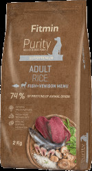 Krmivo Fitmin Purity Adult Rice Fish & Venison 2 kg