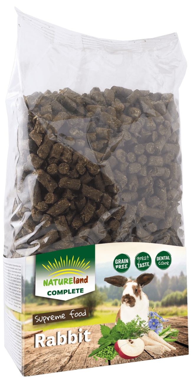 Krmivo Nature Land Complete granule pro zakrslé králíky 1,7kg
