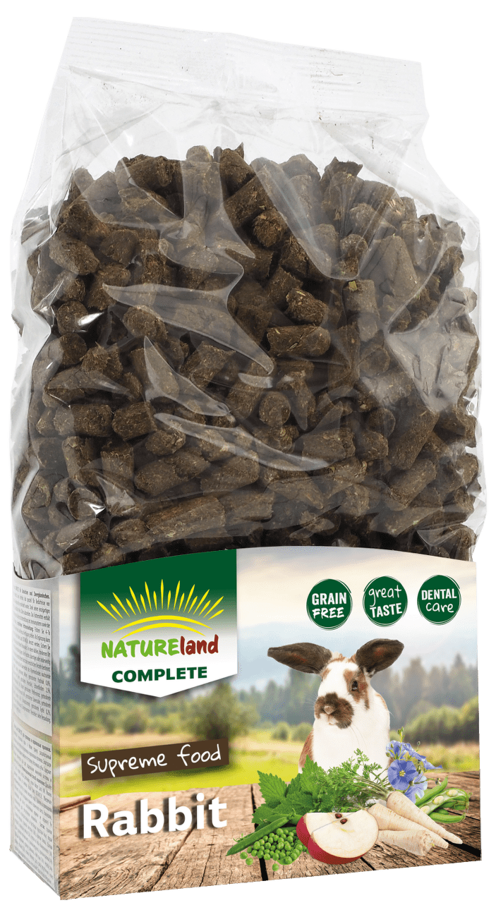 Krmivo Nature Land Complete granule pro zakrslé králíky 900g