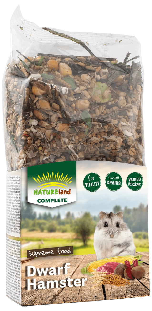 Krmivo Nature Land Complete pro zakrslé křečky 300g