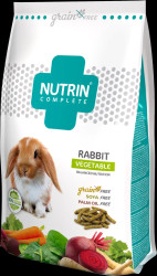 Krmivo Nutrin complete Grain Free se zeleninou pro králíky 400g