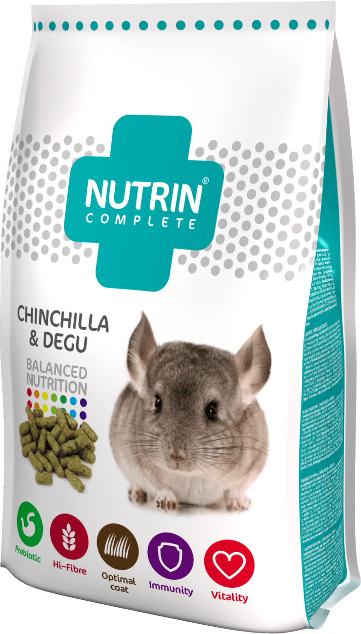Krmivo Nutrin complete pro činčily a osmáky 400g