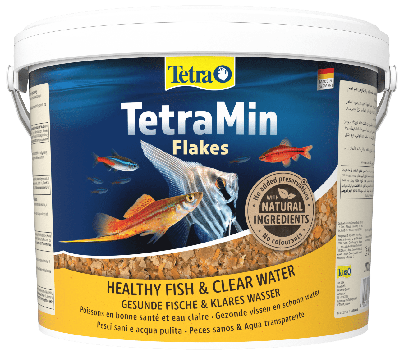 Krmivo TetraMin Flakes 10 l