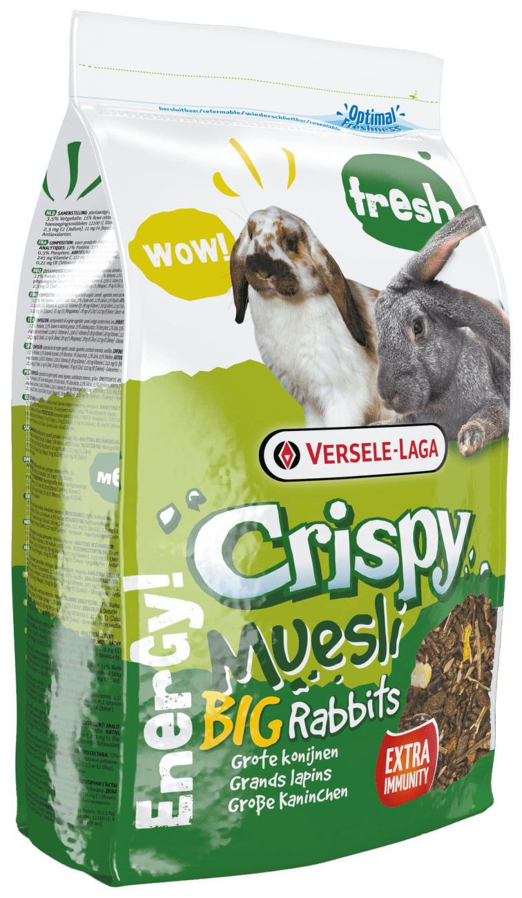 Krmivo Versele-Laga Crispy Müsli pro králíky velkých plemen 2,75kg