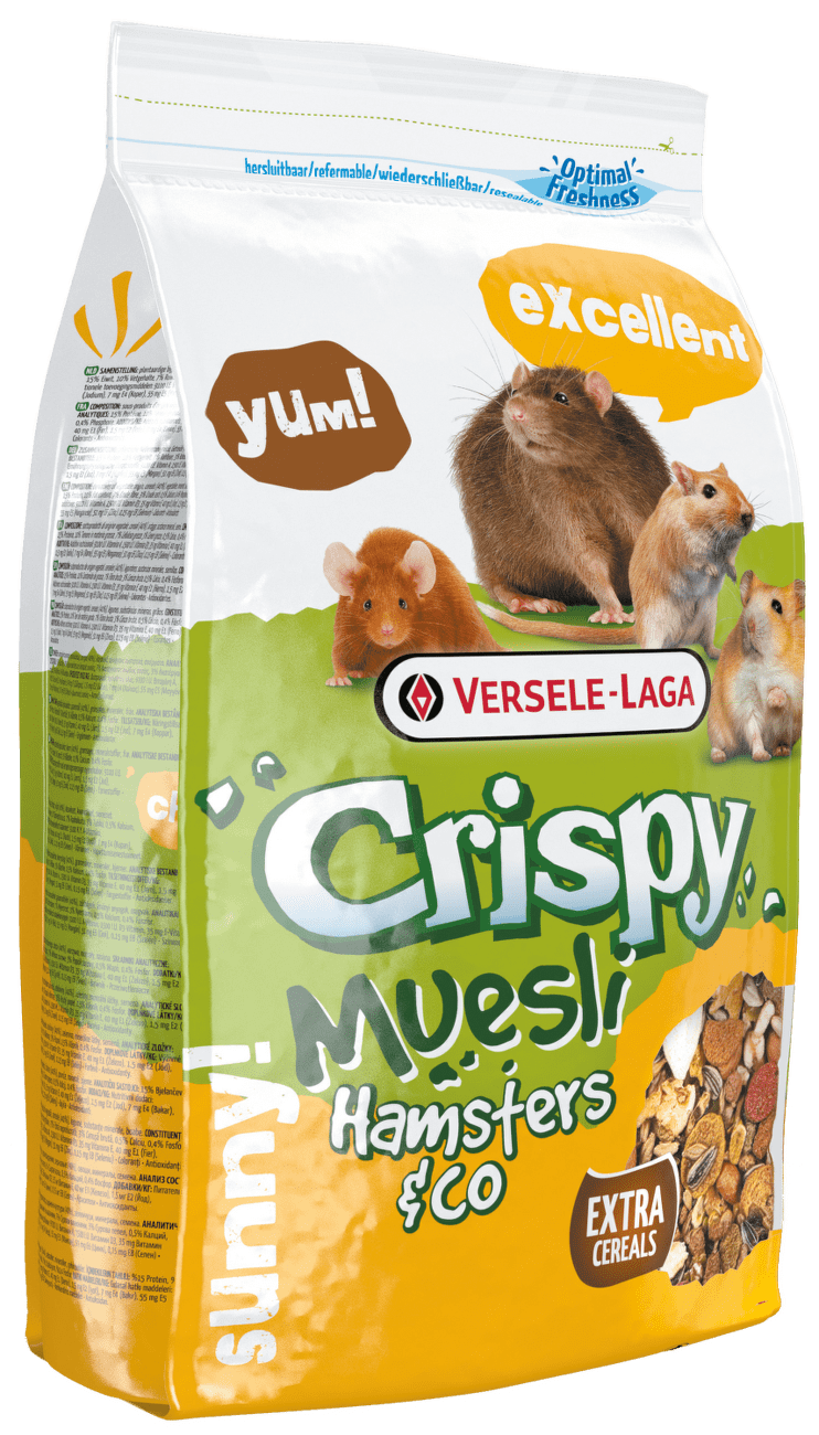 Krmivo Versele-Laga Crispy Müsli pro křečky 1kg