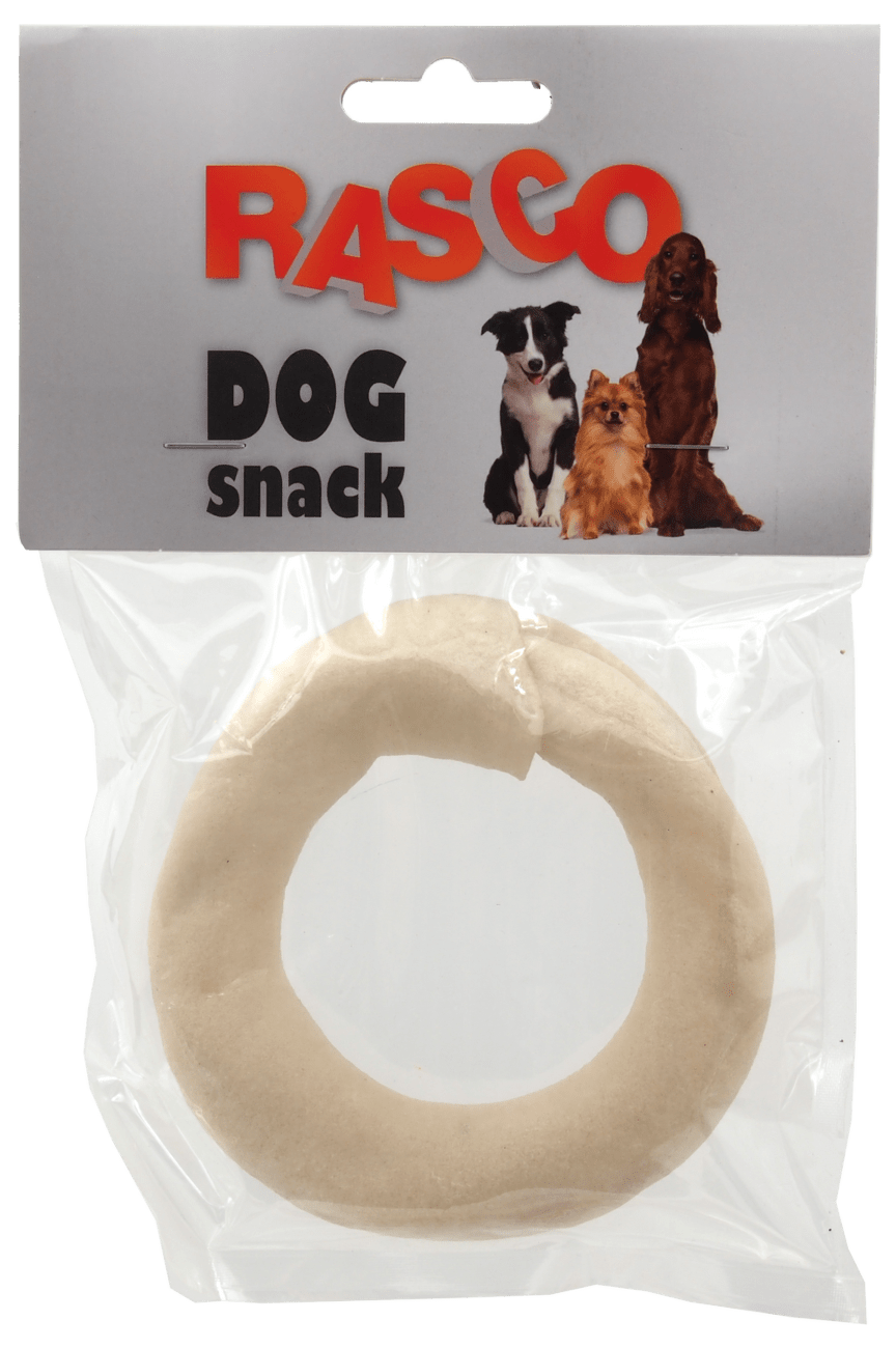 Kruh bůvolí Rasco bílý 8,9cm 1ks